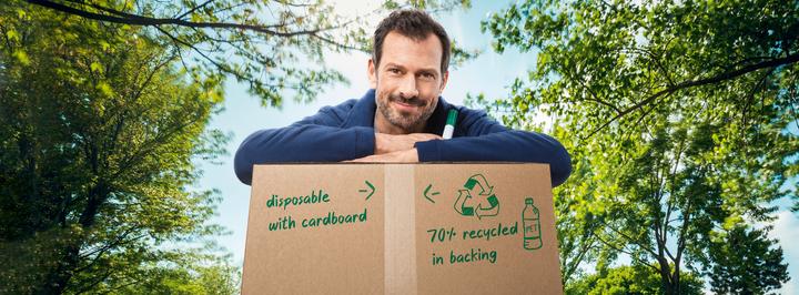 Produktbild tesa tesapack® Eco & Ultra Strong Paketklebeband 66m:50mm, lösemittelfrei (50 mm)