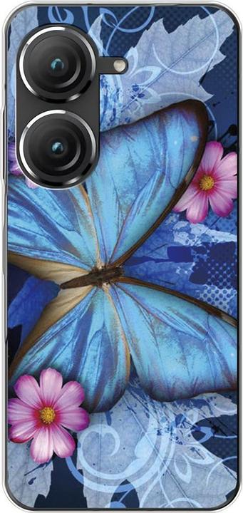 Schmetterling blau