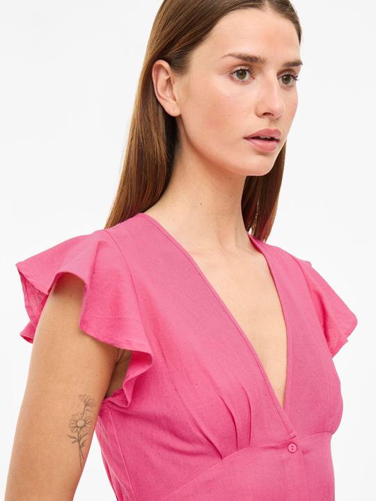Actual product image Vila VINELO Kurzärmeliges Maxikleid (42)