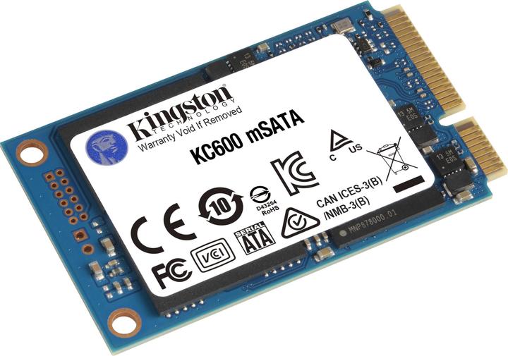 Produktbild Kingston KC600 (512 GB, mSATA)