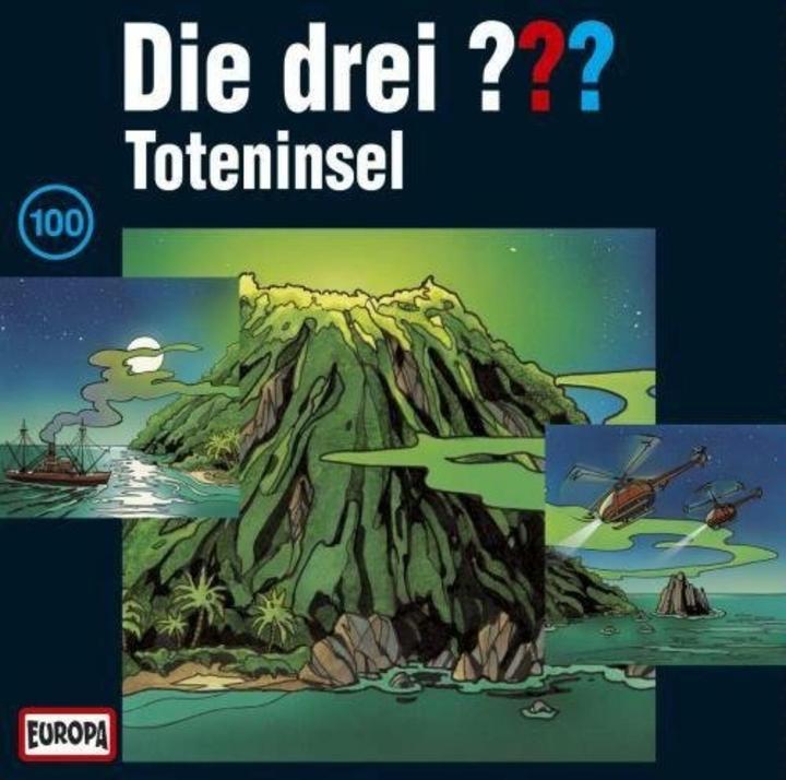 Die drei DREI FRAGEZEICHEN 100 - Toteninsel (Die drei DREI FRAGEZEICHEN 100 - Toteninsel, Deutsch)