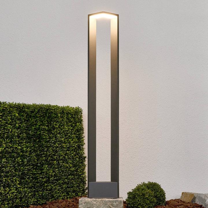 Produktbild Lucande Jeny Aussen Garten Leuchte Graphite/White (650 lm, IP54)