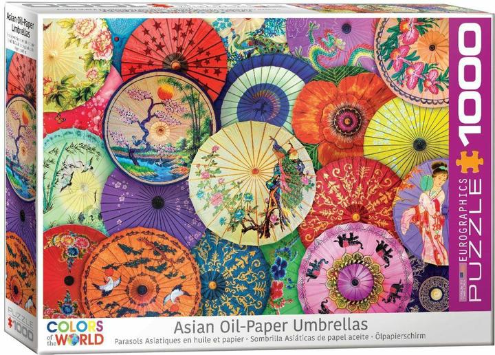 Produktbild Eurographics Asiatische Ölpapierschirme (1000 Teile)