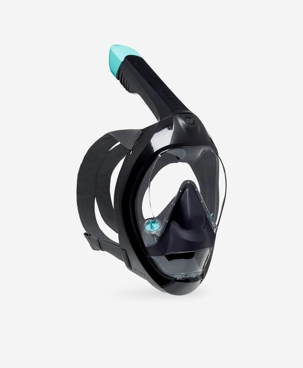 Produktbild Subea Schnorchelmaske Tauchen Damen/Herren - Easybreath 900 schwarz