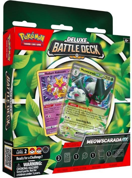 Produktbild Pokémon Zestaw kart Deluxe Battle Deck Meowscarada EX (Deck)