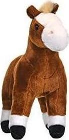 Actual product image Wild Republic Plush Horse Standing Brown Cuddlekin (30 cm)