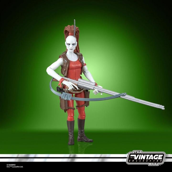 Produktbild Hasbro Star Wars Episode I Vintage Collection Actionfigur Aurra Sing 10 cm