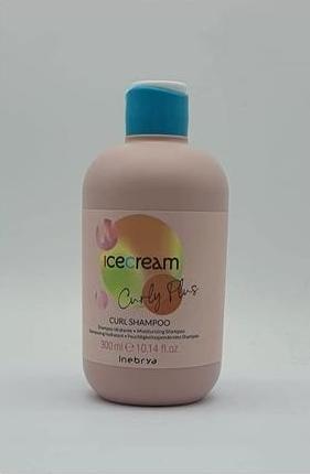 Immagine prodotto Inebrya Ice Cream Curly Plus Shampoo per capelli ricci 300ml (300 ml, Shampoo liquido)