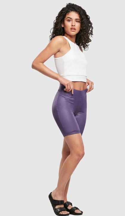 Immagine prodotto Urban Classics Pantaloncini da ciclista in similpelle da donna (4XL)
