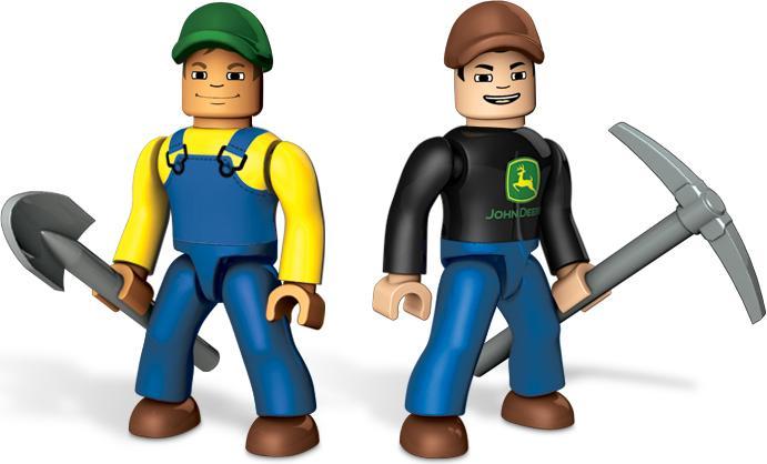 Image du produit Mattel World Builders - John Deere Tracteur De Ferme