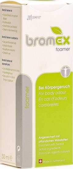 Actual product image JV Cosmetics Bromine ex foamer (foam) for body odor (Crème, 50 ml)