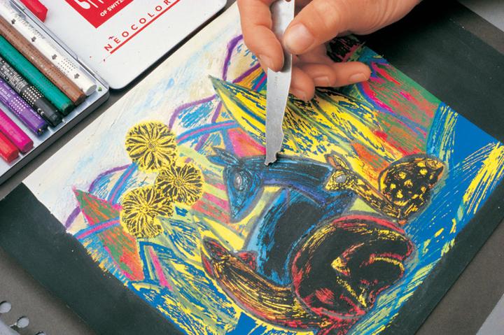 Immagine prodotto Caran d'Ache Scatola di metallo Neocolor I (Multicolore, 10 x)
