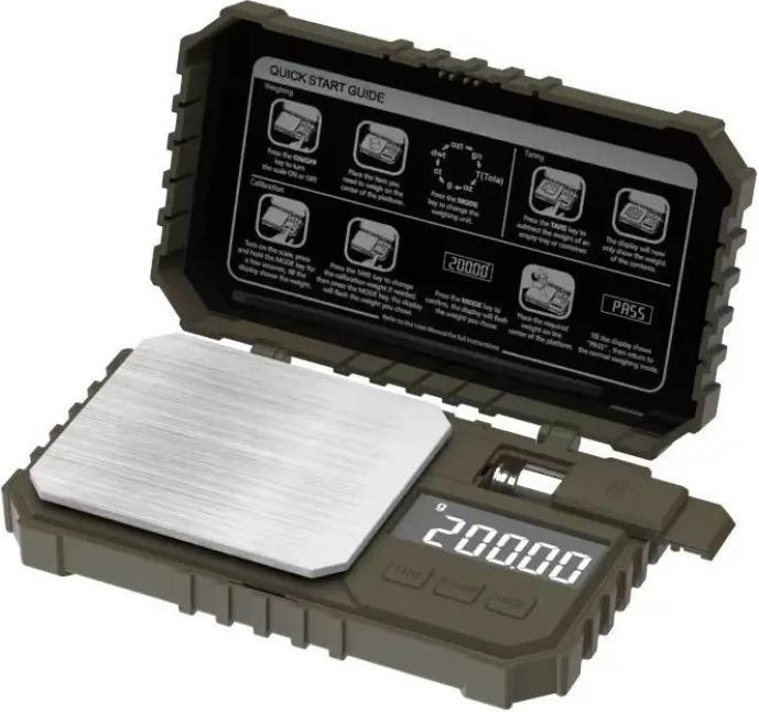 Produktbild Swissdetector Präzisions-Taschenwaage 500g x 0,01g Schmuck-Gramm-Waage