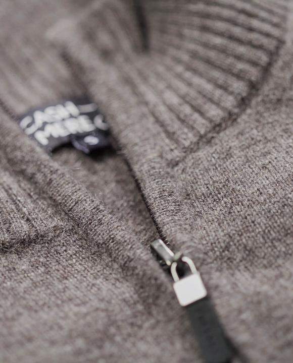 Actual product image Cash-Mere Kaschmir Stehkragen Pullover (XL)