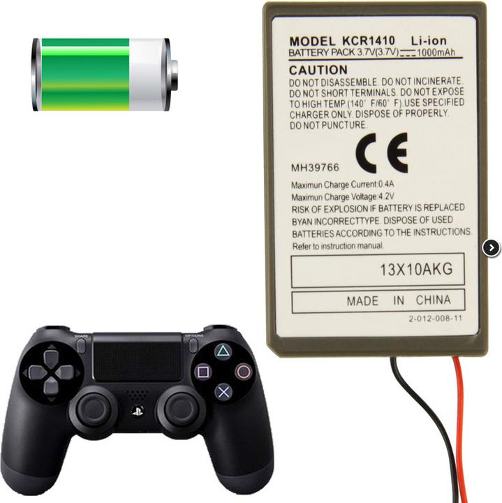 Actual product image NoName Playstation 4 DualShock V1 / Controller Battery
