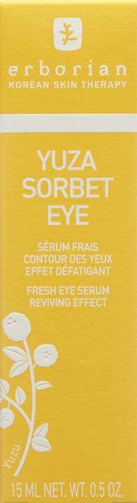 Image du produit Erborian Yuza Sorbet Eye (Sérum, 15 ml, Journée)