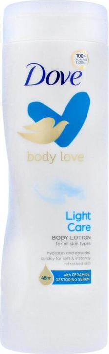 Actual product image Dove Body Love Light Care Body Lotion 400ml (Body lotion, 400 ml)