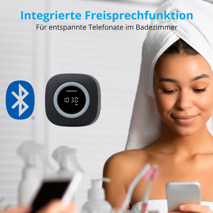 Immagine prodotto Medion P66096 Radio da doccia (FM, Bluetooth)