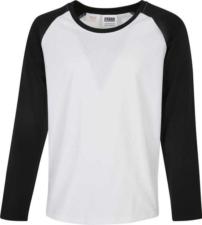 Produktbild Urban Classics Girls Contrast Raglan Longsleeve 2-Pack - 19575 (122)