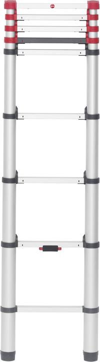 Actual product image Hailo FlexLine, aluminium safety telescopic ladder, 11 rungs (Single ladder, 99 cm)
