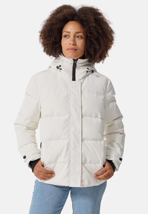 Cash-Mere Daunenparka mit Kapuze und Kaschmirfutter