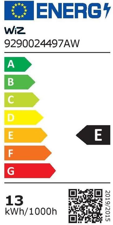 Energy Label WiZ Colors (E27, 13 W, 1521 lm, 1 x, E)
