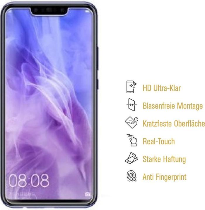 Produktbild Protectorking 2x Panzerfolie Anti-Shock HD Klar (2 Stück, Huawei Nova 3)