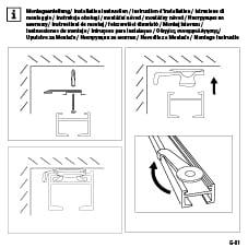 Produktbild Gardinia Aluminium-Vorhangschienen Set 1-Lauf Lucy