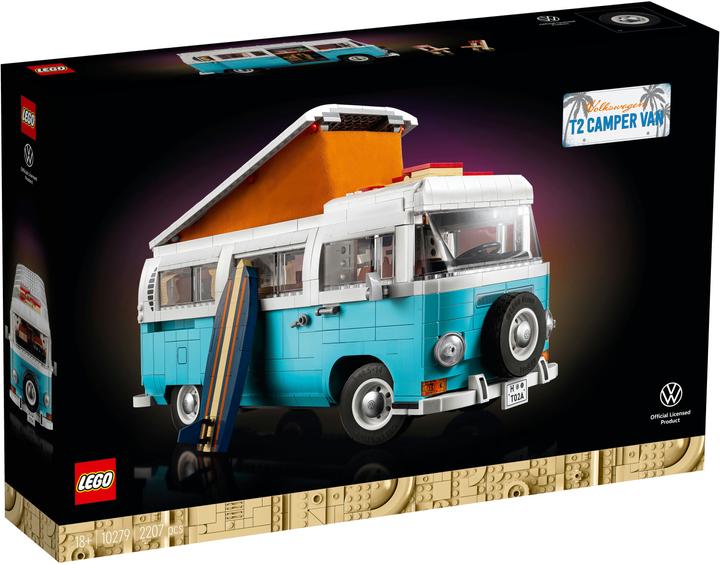 Immagine prodotto LEGO Volkswagen T2 Camping Bus (10279, LEGO Creator Expert, Set LEGO rari)