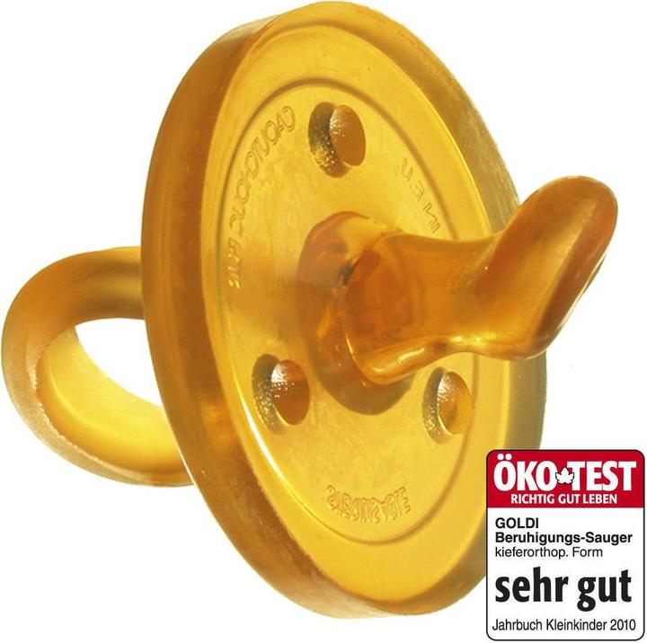 Produktbild GOLDI Nuggi abgeschrägte Form