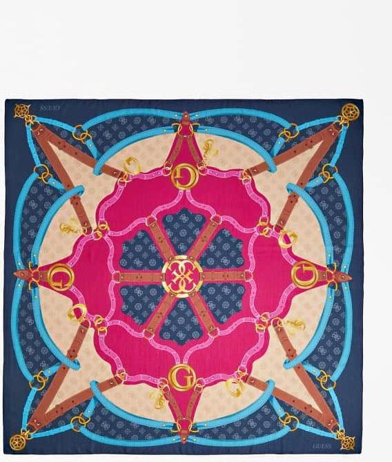 Guess Textile Scarf, AW9067VIS03BLM, For Women