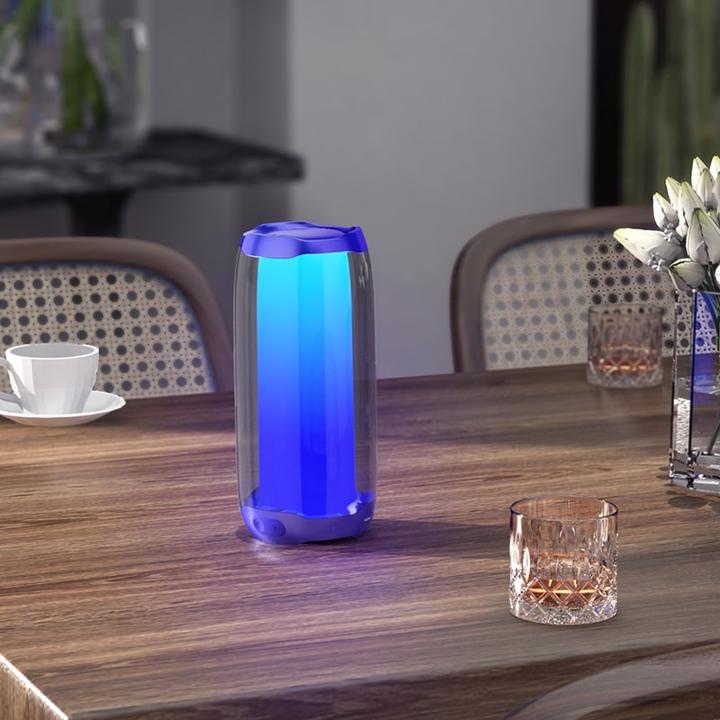 Image du produit Hoco - Wireless Speaker Pulsating (HC8) - with LED Light, Bluetooth 5.0, 10W - Red (4 h)
