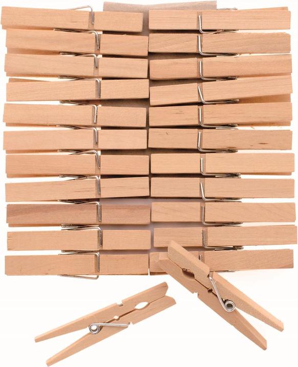 Actual product image Glorex Wooden clothespin