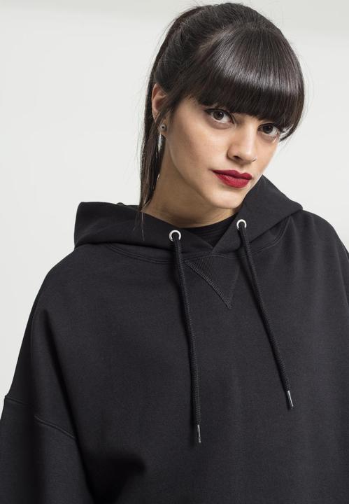 Immagine prodotto Urban Classics Felpa lunga da donna con cappuccio oversize (XS)