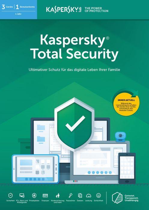 Actual product image Kaspersky Total Security (3 User, 12 months)