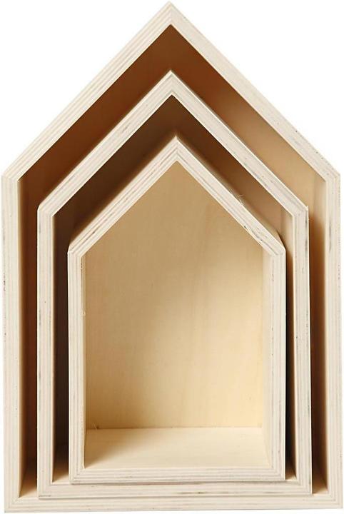 Immagine prodotto Creativ Company Set di scaffali da parete per la casa (20 x 10 x 31 cm)