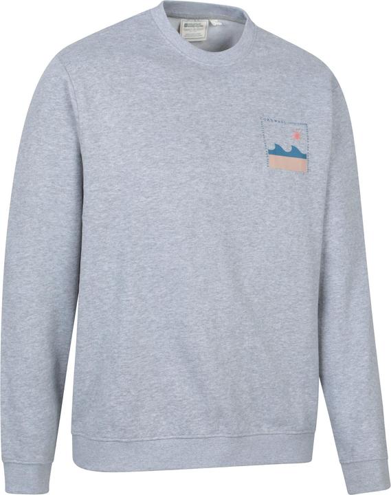Actual product image Mountain Warehouse Mens Regional Cornwall Sweatshirt (M)