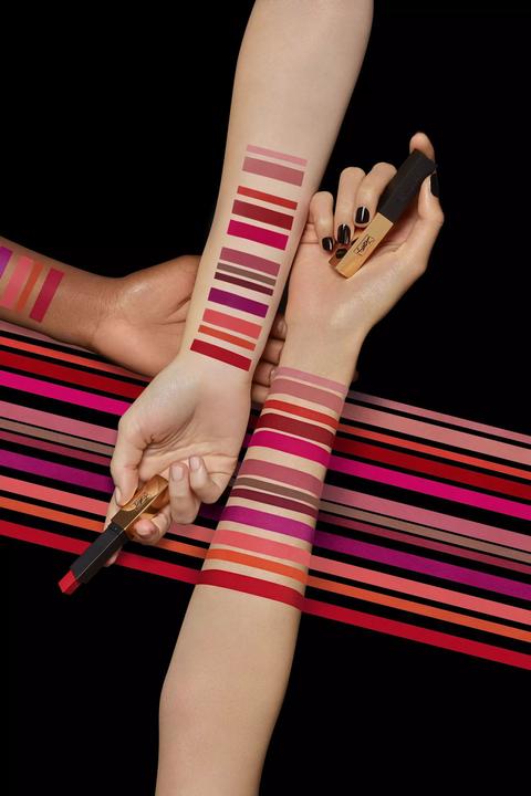 Actual product image Yves Saint Laurent Rouge Pur Couture The Slim (Ambiguous Beige 11)