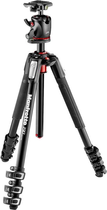 Manfrotto 190 ALU 4 SEC KIT Kugelkopf (Metall)