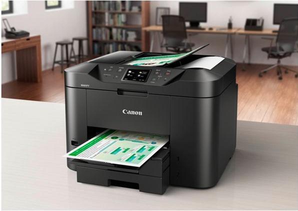 Actual product image Canon MAXIFY MB2755 Black A4 MFP Colour Printer print copy scan fax Wlan Lan Cloud-Link (Ink, Black and white)