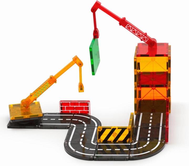 Actual product image Magna-Tiles Construction site set