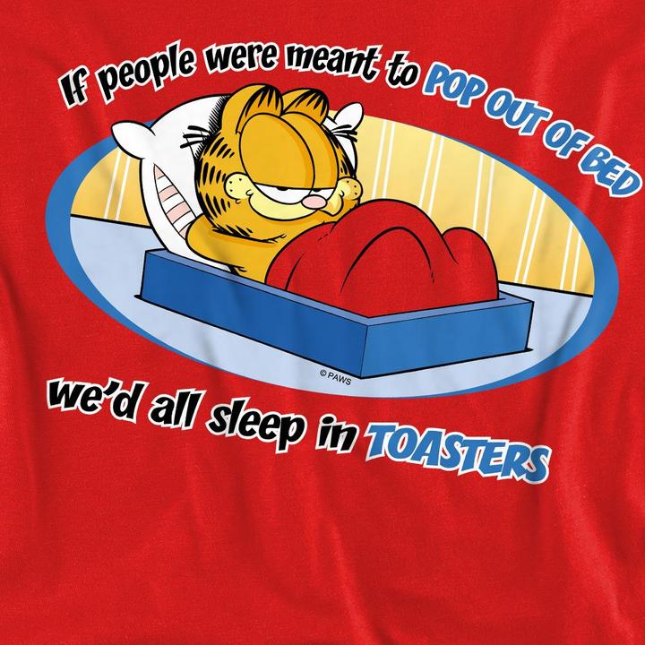Immagine prodotto Garfield Pop Out Of Bed Felpa Adulto Unisex (M)
