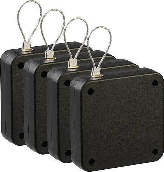 Produktbild AGT 4er-Set automatischer Türschliesser (Balkontür, Objekttür, Zimmertür, Indoor)