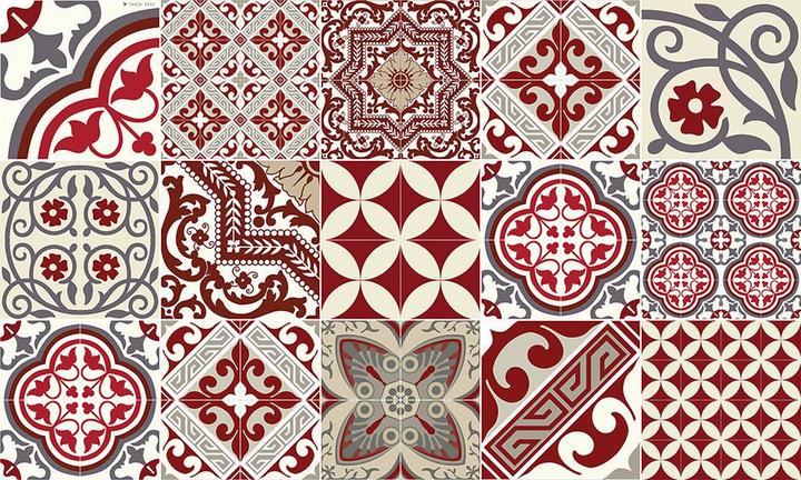 Produktbild Beija Flor Rollsticker Eclectic E5 (E5, 1 Stück)