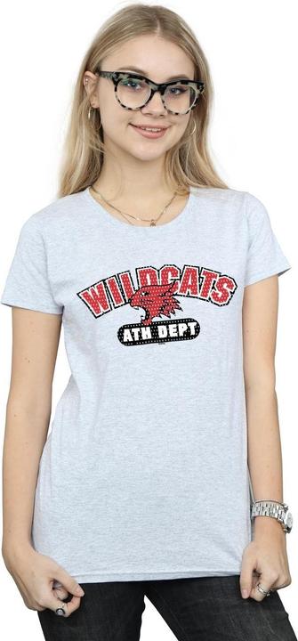 Immagine prodotto Disney High School Musical The Musical Wildcats Athletic Maglietta Donna (XL)