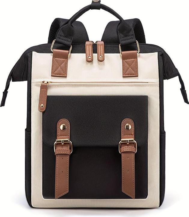 Image du produit Only-Bags.Store Petit sac à dos élégant pour ordinateur portable - Sac à dos de collège à la mode avec bretelles