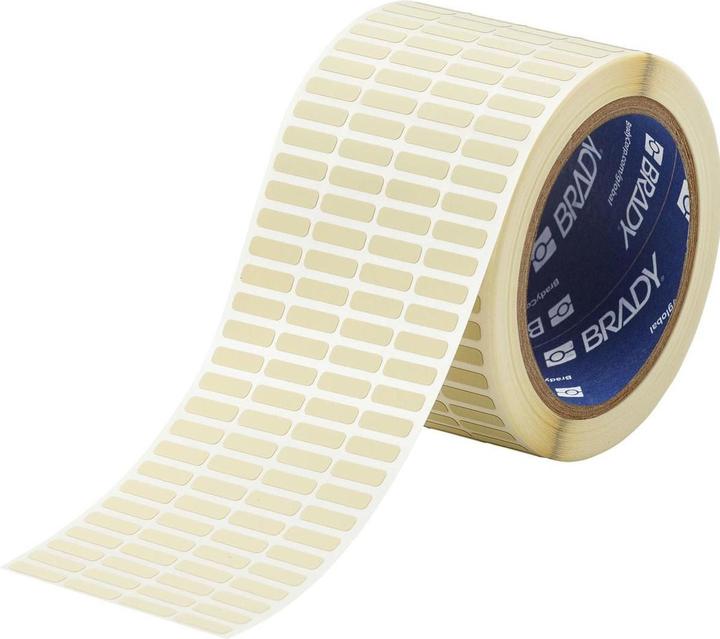 Produktbild Brady THT-14-724-10, Polyimid, Beige, matt, 16.51 x 5.08 mm, permanent, 4-bahnig (10000 E.)