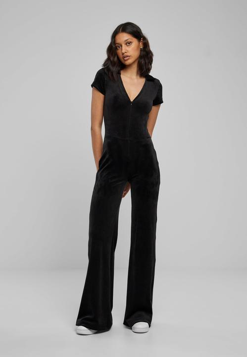 Image du produit Urban Classics Ladies Velvet Jumpsuit (XXL)