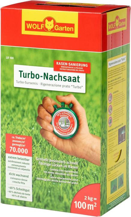 Wolf-Garten LR 100 Turbo-Nachsaat (Rasensamen)