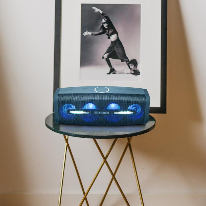 Image du produit Muse M-830 Enceinte portable mono pour DJ (8 h, Fonctionnement sur batterie)